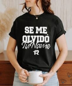 Official Fuerza Regida Tu Name Se Me Olvido Briana Shirt