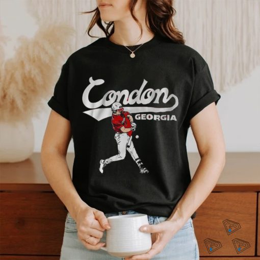 Official Georgia Baseball Charlie Condon Slugger Swing Shirt