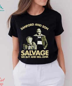Official Godfrey Wearing Sanford And Son Salvage We Buy Sell Junk Shirt