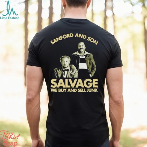 Official Godfrey Wearing Sanford And Son Salvage We Buy Sell Junk Shirt