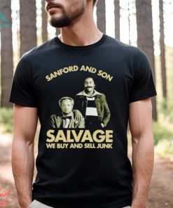 Official Godfrey Wearing Sanford And Son Salvage We Buy Sell Junk Shirt