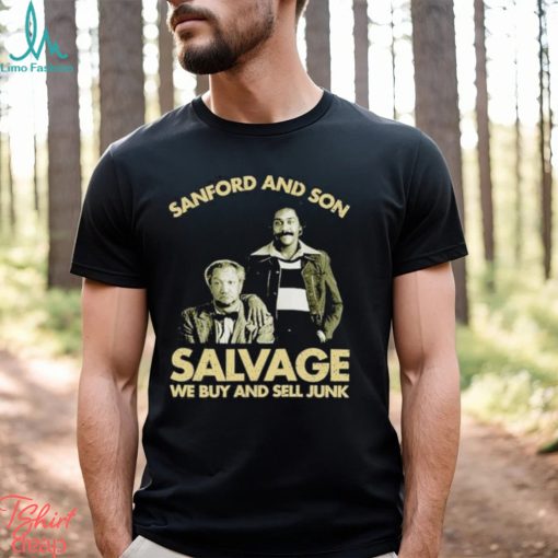 Official Godfrey Wearing Sanford And Son Salvage We Buy Sell Junk Shirt