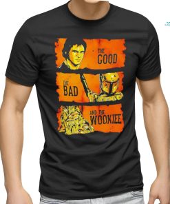 Official Han Solo The Good Boba Fett The Bad And Chewbacca The Wookiee T Shirt
