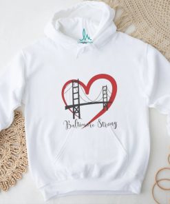 Official Heart Francis Scott Key bridge Baltimore strong Shirt