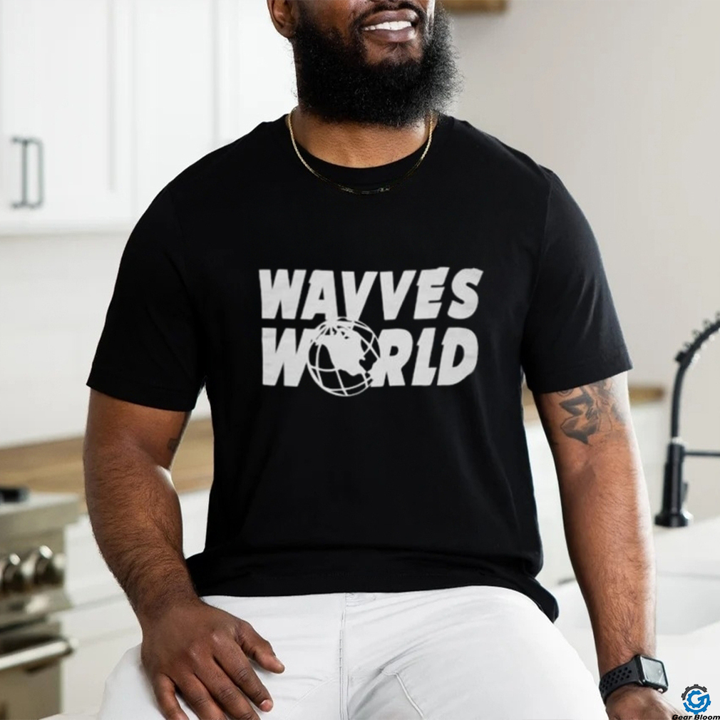 Official Hello Merch Wavves World Tshirt Official Hello Merch Wavves World Tshirt