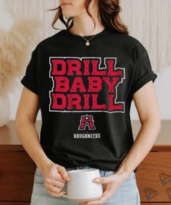 Official Houston Roughnecks UFL Drill Baby Drill Shirt