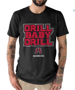 Official Houston Roughnecks UFL Drill Baby Drill Shirt