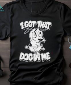 Official I got that dog in me olaf ace shirt