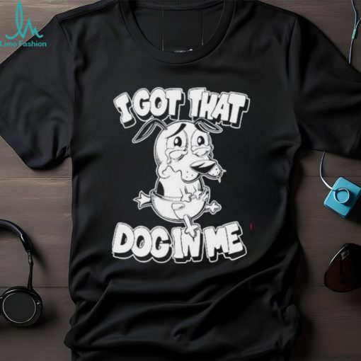 Official I got that dog in me olaf ace shirt