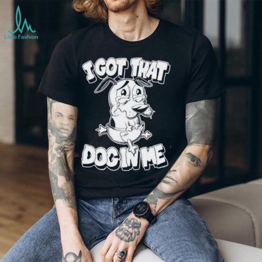 Official I got that dog in me olaf ace shirt