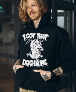 Official I got that dog in me olaf ace shirt