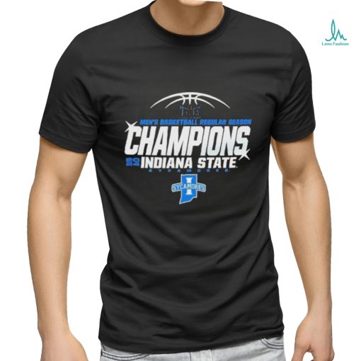 Official Indiana State Sycamores 2024 Missouri Valley Men’S Basketball Regular Season Champions Shirt