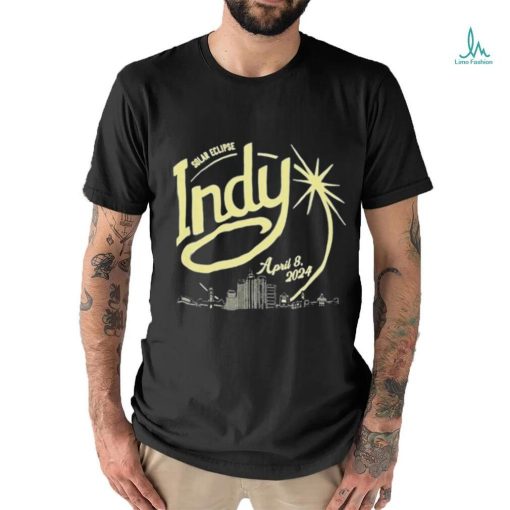 Official Indy Visit Indy Eclipse Commemorative April 8, 2024 Shirt