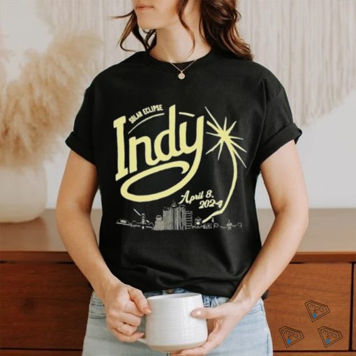 Official Indy Visit Indy Eclipse Commemorative April 8, 2024 Shirt