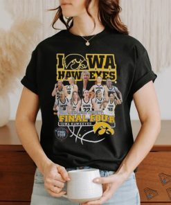 Official Iowa Hawkeyes NCAA Women’s Basketball Final Four 2024 Shirt