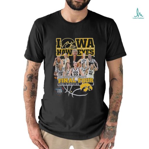 Official Iowa Hawkeyes NCAA Women’s Basketball Final Four 2024 Shirt