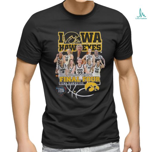 Official Iowa Hawkeyes NCAA Women’s Basketball Final Four 2024 Shirt