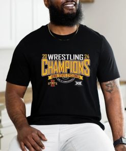 Official Iowa State Cyclones Wrestling 2024 Big 12 Champions shirt, hoodie, sweater, long sleeve and tank top Official Iowa State Cyclones Wrestling 2024 Big 12 Champions shirt