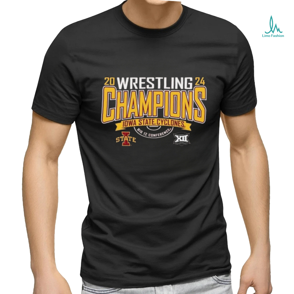 Official Iowa State Cyclones Wrestling 2024 Big 12 Champions shirt Official Iowa State Cyclones Wrestling 2024 Big 12 Champions shirt