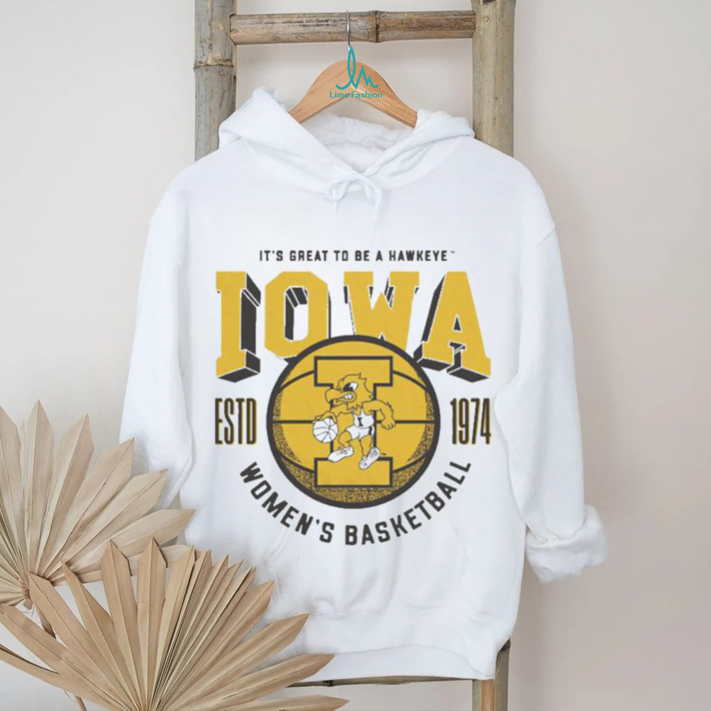Official Iowa Women’s Basketball 1974 It’s Great To Be A Hawkeye Iowa T shirt Official Iowa Women’s Basketball 1974 It’s Great To Be A Hawkeye Iowa T shirt