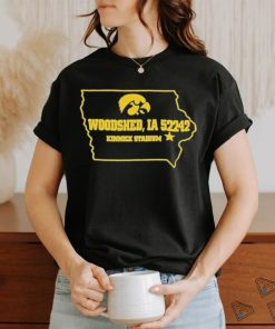 Official Iowa Women’s Basketball Woodshed Ia 52242 Kinnick Stadium T Shirt