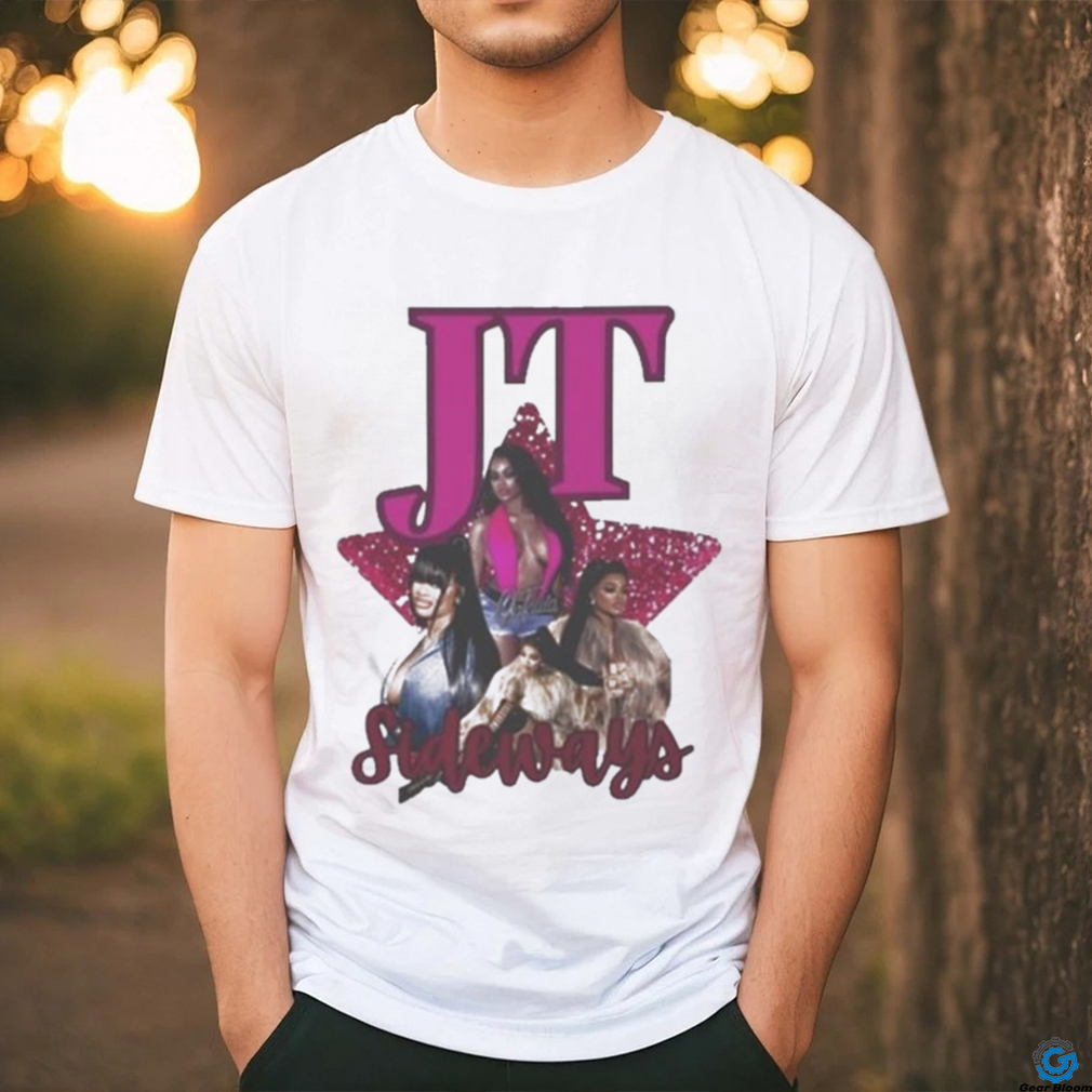 Official JT sideways Star T Shirt Official JT sideways Star T Shirt