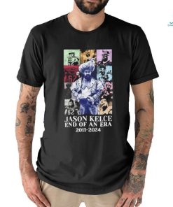 Official Jason Kelce End Of An Era 2011 2024 Shirt