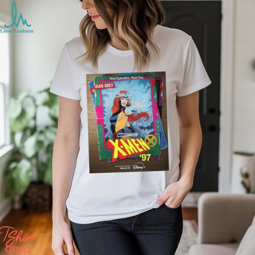 Official Jean Grey Marvel Animation X men 97 Premiere March 20 Only On Disney T shirt