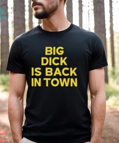 Official Jeremy cummings back in town black T shirt