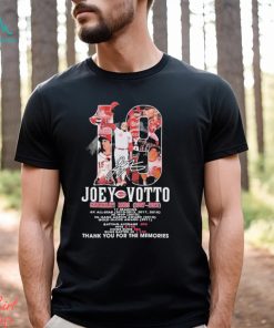Official Joey Votto Cincinnati Reds 2007 2023 Thank You For The Memories shirt