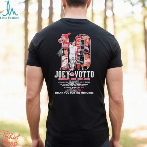 Official Joey Votto Cincinnati Reds 2007 2023 Thank You For The Memories shirt