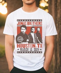 Official JonasBrothers Live In Houston Rodeo March 15 2024 Shirt
