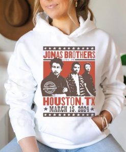 Official JonasBrothers Live In Houston Rodeo March 15 2024 Shirt