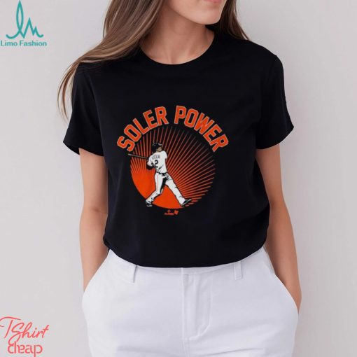 Official Jorge Soler San Francisco Soler Power Shirt