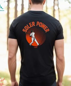 Official Jorge Soler San Francisco Soler Power Shirt