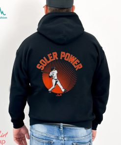 Official Jorge Soler San Francisco Soler Power Shirt