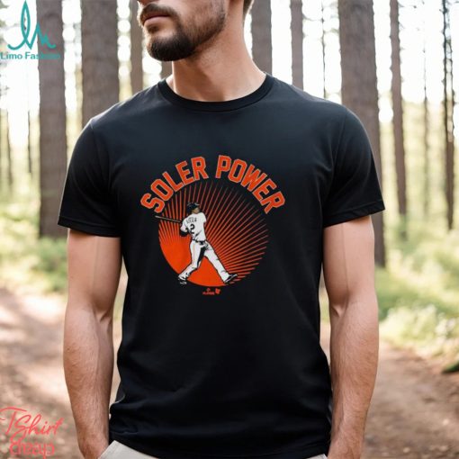 Official Jorge Soler San Francisco Soler Power Shirt