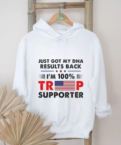 Official Just Got My Dna Results Back I’m 100% Trump Supporter Shirt
