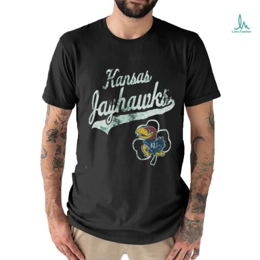 Official Kansas Jayhawks Rock Chalk Shamrock St Patrick’s Day 2024 Shirt