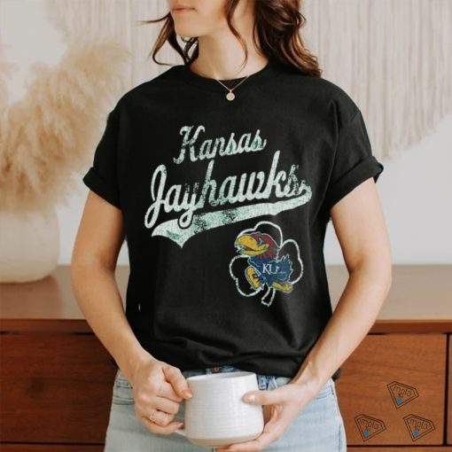 Official Kansas Jayhawks Rock Chalk Shamrock St Patrick’s Day 2024 Shirt