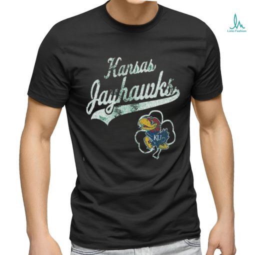 Official Kansas Jayhawks Rock Chalk Shamrock St Patrick’s Day 2024 Shirt