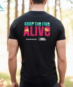 Official Keep The Five Alive Presented By Blue Rhino T shirt