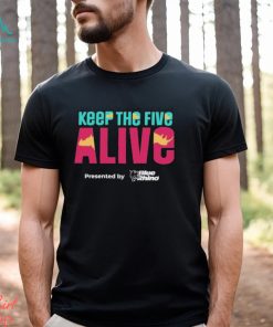 Official Keep The Five Alive Presented By Blue Rhino T shirt