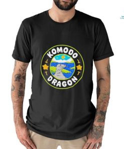 Official Komodo Dragon And River Logo T shirt