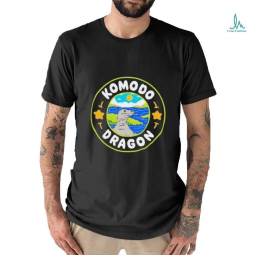 Official Komodo Dragon And River Logo T shirt
