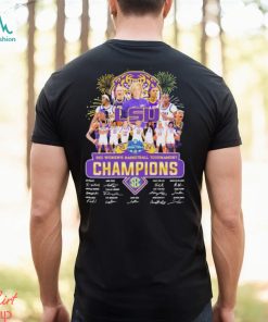 Official LSU Tigers 2024 Sec women’s basketball tournament champions signatures shirt