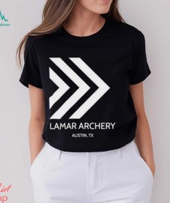 Official Lamar Archery Austin Tx Logo T shirt