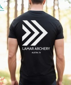 Official Lamar Archery Austin Tx Logo T shirt