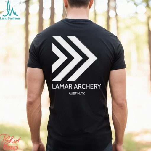 Official Lamar Archery Austin Tx Logo T shirt