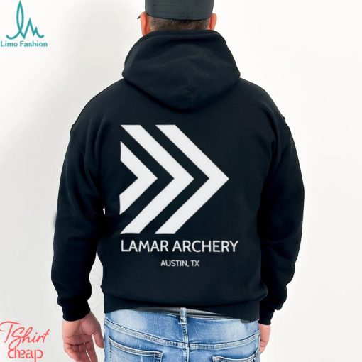 Official Lamar Archery Austin Tx Logo T shirt